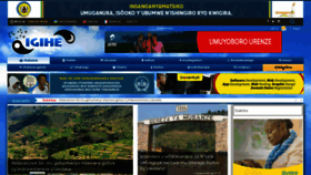 What Igihe.com website looked like in 2020 (3 years ago)