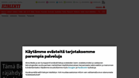 What Iltalehti.fi website looked like in 2020 (6 years ago)