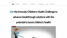 What Innovatechildrenshealth.com website looked like in 2020 (3 years ago)