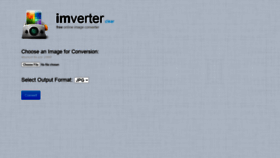 What Imverter.com website looked like in 2020 (3 years ago)