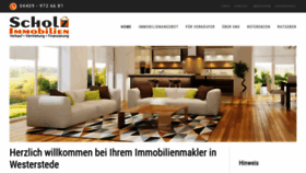 What Immo-scholz.de website looked like in 2020 (3 years ago)