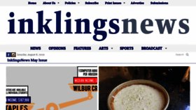 What Inklingsnews.com website looked like in 2020 (3 years ago)