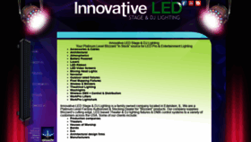 What Innovativeledsales.com website looked like in 2020 (3 years ago)
