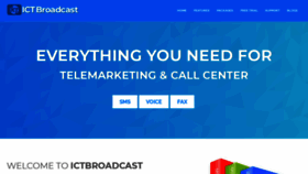 What Ictdialer.org website looked like in 2020 (3 years ago)