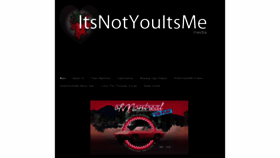 What Itsnotyouitsme.org website looked like in 2020 (3 years ago)