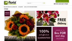 What Iflorist.co.uk website looked like in 2020 (3 years ago)