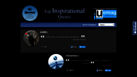 What Iuquotes.com website looked like in 2020 (3 years ago)