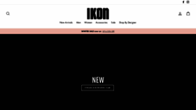 What Ikonnz.com website looked like in 2020 (3 years ago)
