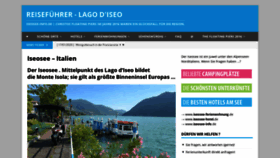 What Iseosee-info.de website looked like in 2020 (3 years ago)