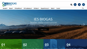 What Iesbiogas.it website looked like in 2020 (3 years ago)