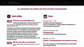 What Initc3.org website looked like in 2020 (5 years ago)