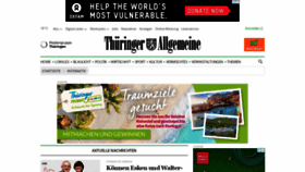 What Interaktiv.thueringer-allgemeine.de website looked like in 2020 (3 years ago)