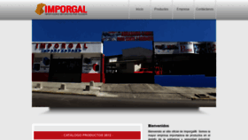 What Imporgal.com.ec website looked like in 2020 (5 years ago)