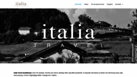 What Italiatravel.se website looked like in 2020 (3 years ago)