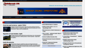 What Infoserwiselk.pl website looked like in 2020 (3 years ago)