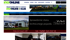 What Ino.online website looked like in 2020 (4 years ago)