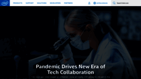 What Intel.com.au website looked like in 2020 (3 years ago)