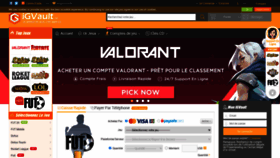 What Igvault.fr website looked like in 2020 (3 years ago)