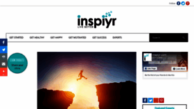 What Inspiyr.com website looked like in 2020 (3 years ago)