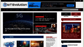 What Iotevolutionworld.com website looked like in 2020 (3 years ago)