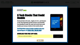 What Investorplace.com website looked like in 2020 (3 years ago)