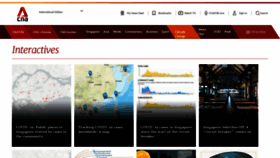 What Infographics.channelnewsasia.com website looked like in 2020 (3 years ago)