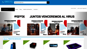 What Idirecto.es website looked like in 2020 (3 years ago)