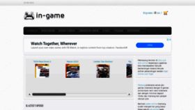 What In-game.org website looked like in 2020 (4 years ago)