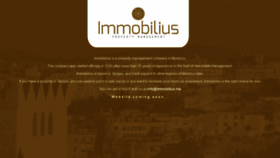 What Immobilius.ma website looked like in 2020 (3 years ago)