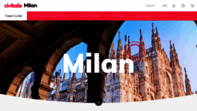 What Introducingmilan.com website looked like in 2020 (3 years ago)