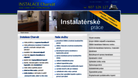 What Instalace-charvat.cz website looked like in 2020 (3 years ago)