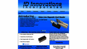 What Idinnovations.com website looked like in 2020 (3 years ago)