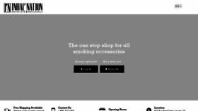 What Inhalnation.com website looked like in 2020 (3 years ago)