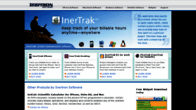 What Inertron.com website looked like in 2020 (3 years ago)