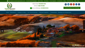 What Italyvacationspecialists.com website looked like in 2020 (3 years ago)
