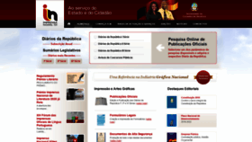 What Imprensanacional.gov.ao website looked like in 2020 (3 years ago)
