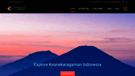 What Indonesiatrip.id website looked like in 2020 (3 years ago)