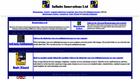 What Infinn.com website looked like in 2020 (3 years ago)