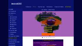 What Investloto.com.br website looked like in 2020 (3 years ago)