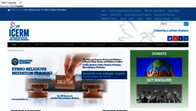 What Icermediation.org website looked like in 2020 (3 years ago)