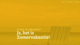 What Ishetalvakantie.nl website looked like in 2020 (3 years ago)