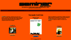 What India-seminar.com website looked like in 2020 (3 years ago)