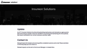 What Insureonsolutions.com website looked like in 2020 (3 years ago)
