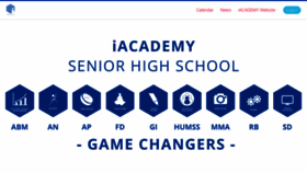What Iacademy.neolms.com website looked like in 2020 (3 years ago)