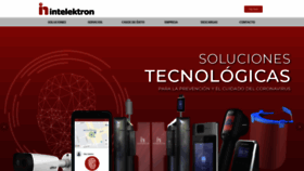 What Intelektron.com website looked like in 2020 (3 years ago)