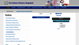 What Ibb.org.bd website looked like in 2020 (3 years ago)