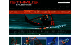 What Isthmussailboards.com website looked like in 2020 (3 years ago)