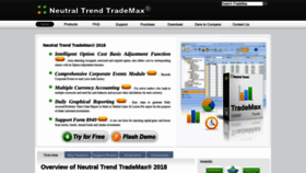 What Itrademax.com website looked like in 2020 (3 years ago)