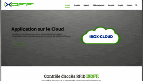 What Ixoff.com website looked like in 2020 (3 years ago)