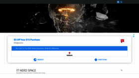 What Itnerd.space website looked like in 2020 (3 years ago)